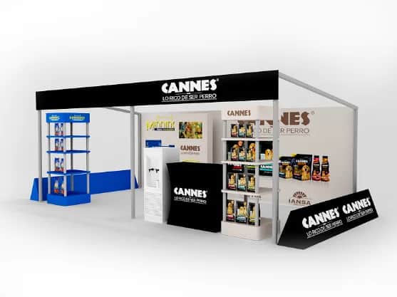 Diseño y producción de stands, vista 3